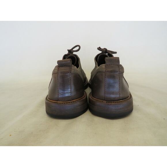 All Saints Jacks Place Brown Suede Leather Oxford Dress Shoes Mens Size 45 EUR main image 11